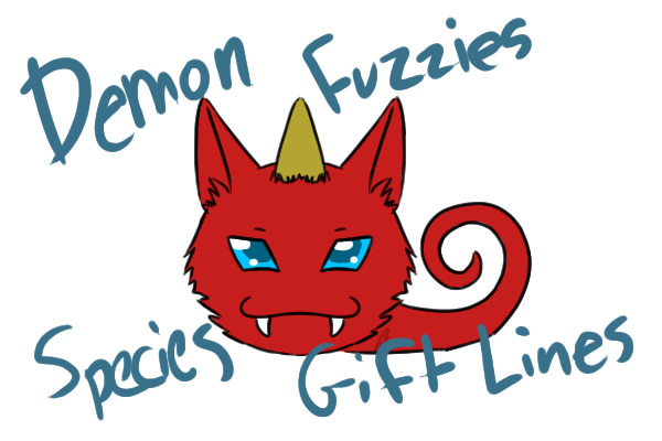 Demon Fuzzies Species Gift Lines