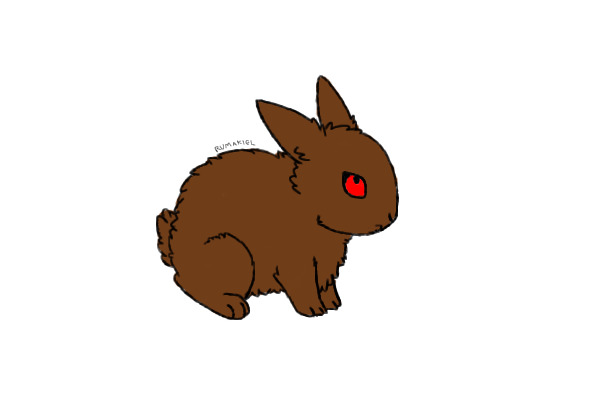 Grumpy bunny