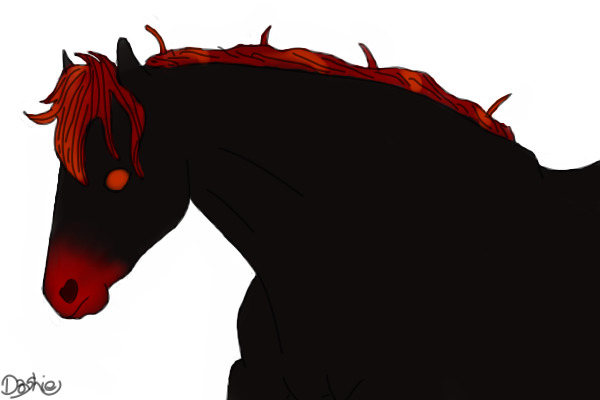 Colouring the horsie c: