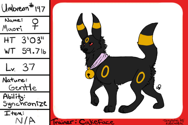 Pokemon #1: Umbreon (Normal)