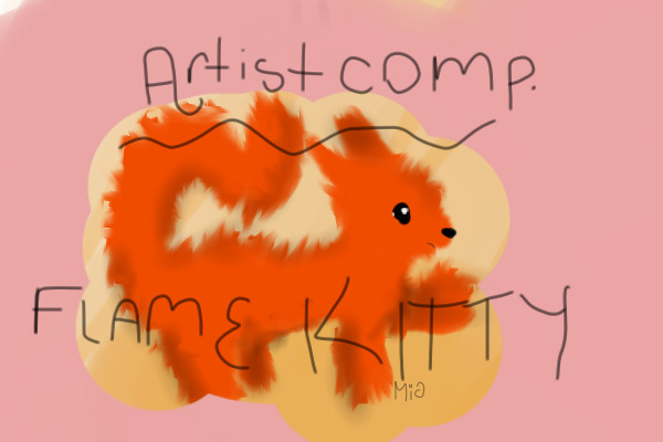 Flame Kitty Artist Comp.