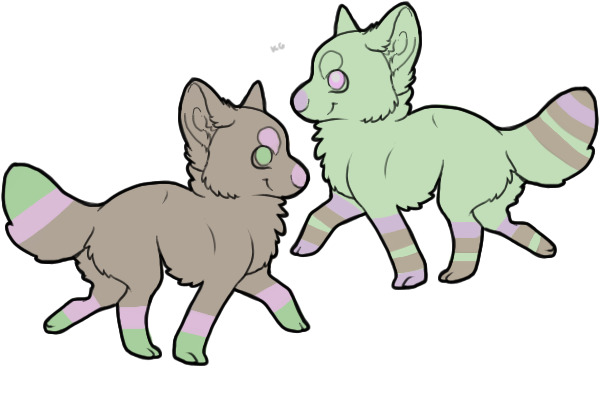 {Clover and Oak} Chibi Contest Entry