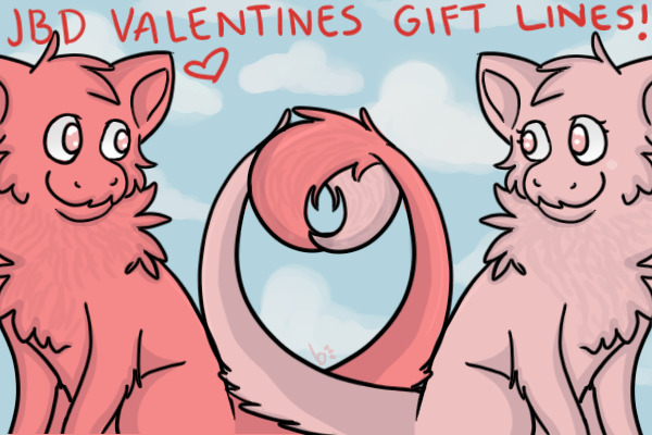 JBD valentines gift lines! <3