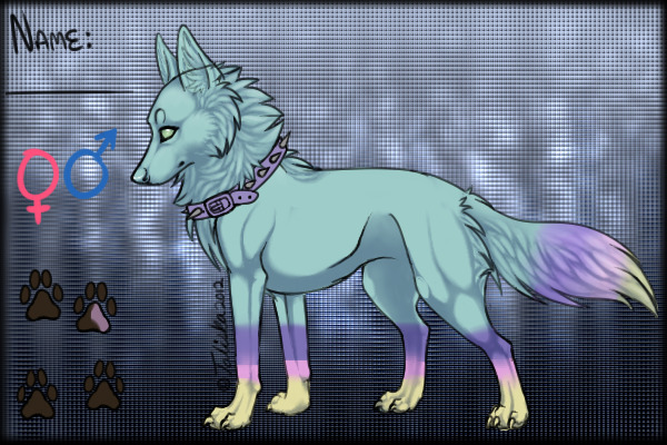 Fursona Wolf Entry!