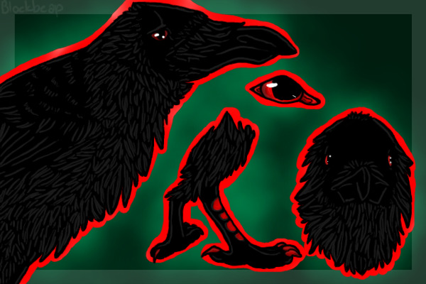 Demonic Raven