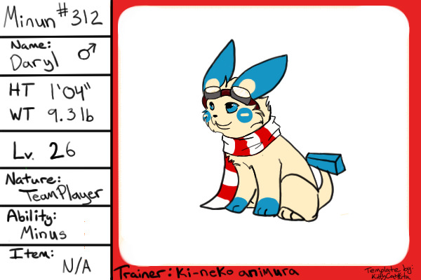 Pokemon #11: Minun (Normal)