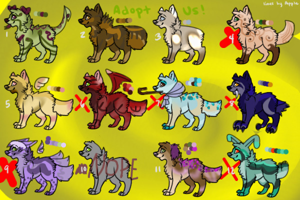Adoptable Dogs and Thing! OPEN