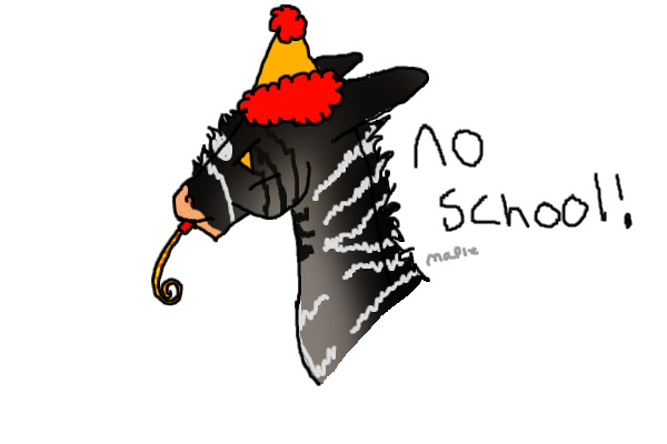 NO SCHOOL!