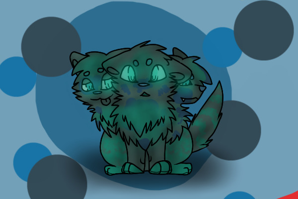 Pup #2 Blue Spotted Water Based belongs Alerie Targaryen's