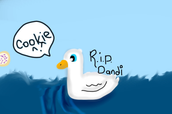 R.I.P Dandelion Ducky