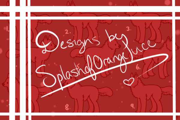 Designs by SplashofOrangeJuice - Branch #1 - GRAND OPENING!