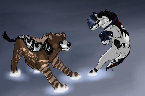 When two different species meet