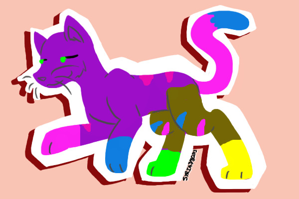 neon the cat