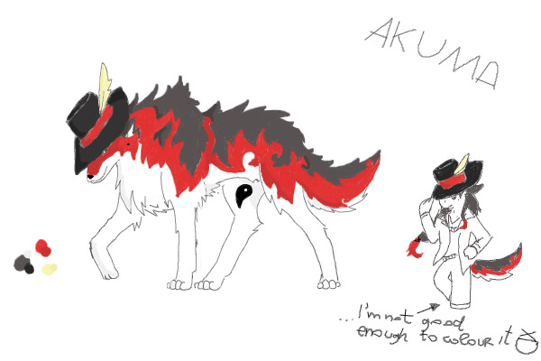 Akuma, my first draw!