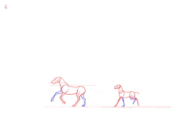 Running horse 5