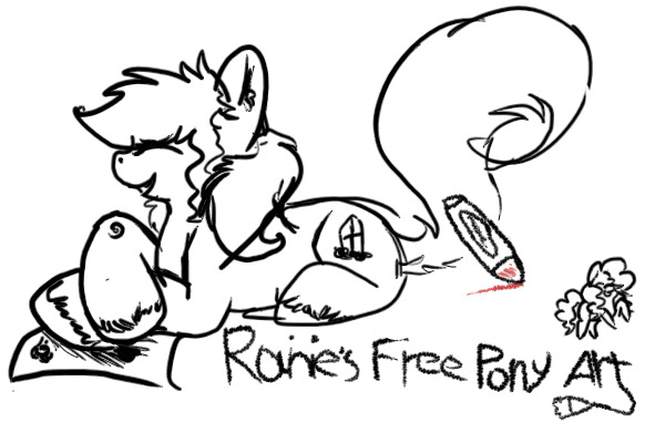 Rainie's Free Pony Art ~ Closed