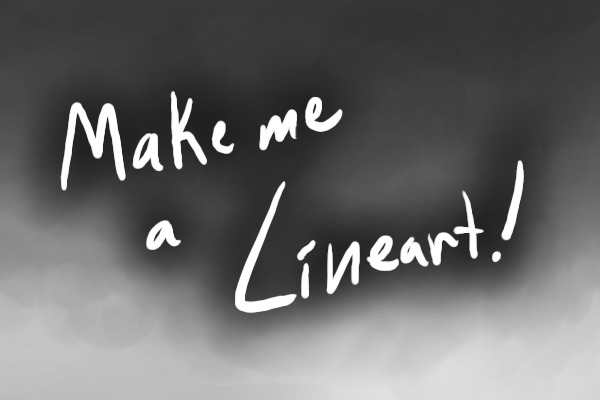 Make me a Lineart: Win a High Advent! [ENDED]
