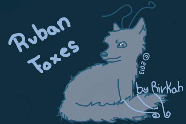 Ruban Fox Adopts - open!