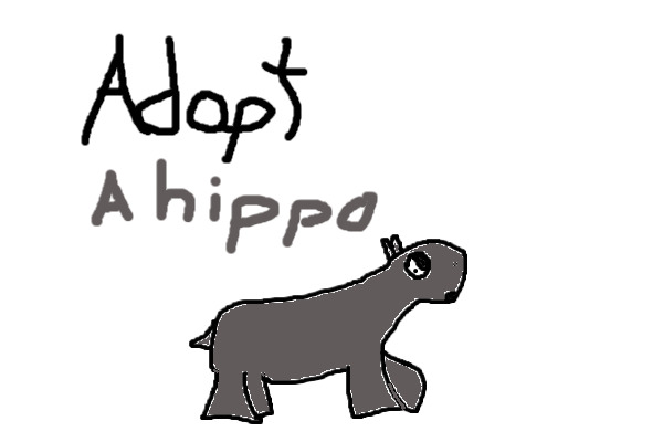 Adopt A Growing Hippo