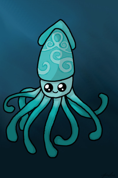 Colored in squiddy