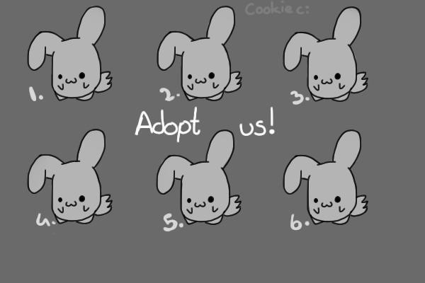 Bunny-Thingie Adoption Sheet