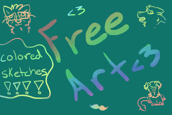 FREE art commisions!!