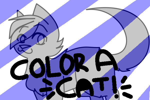Color a CAT!