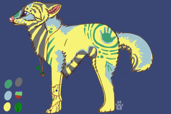 Stripe Wolf| Re Homed =)