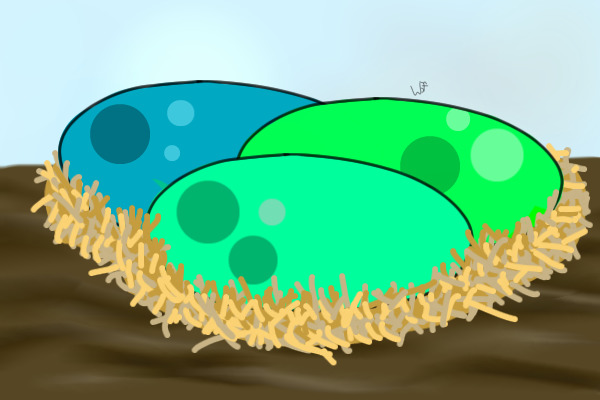 Green Blue Egg Batch
