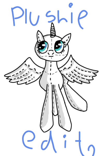 MLP plushie editable