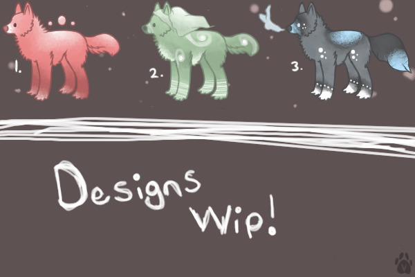 Design WIPs! c: