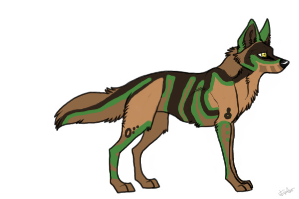 Green/Brown| Canine