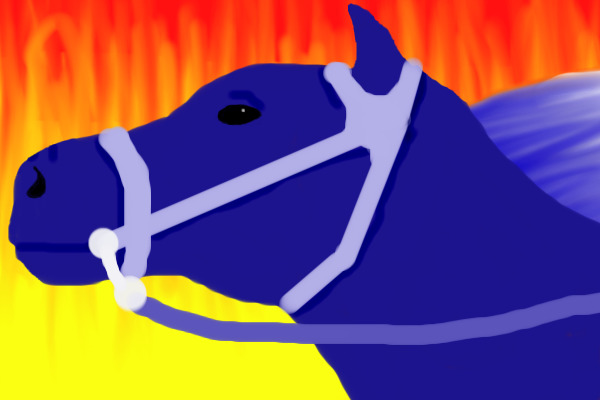 Flame Horse