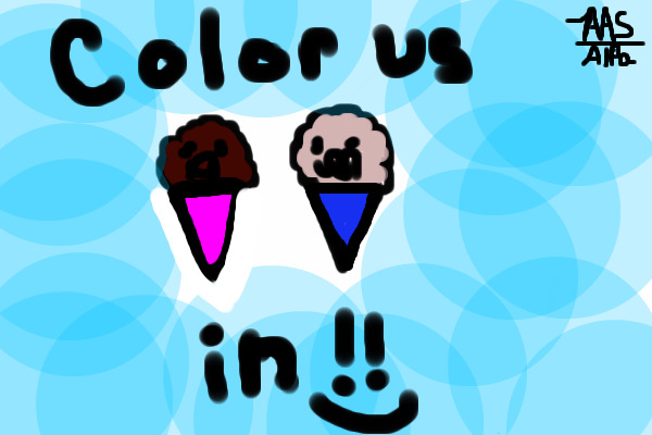 Color us Ice Creams in! c: