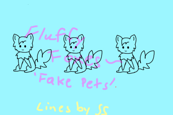 Fluffy Fox Adopts!