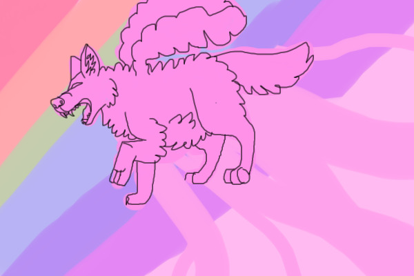 fluffcrap wolf fight