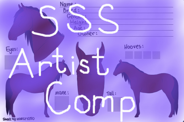 Silver Spurs Stables: Artist Competition|Winners Chosen!!!