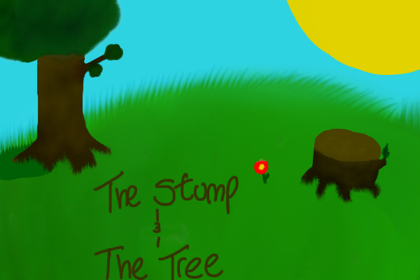 the stump and the tree