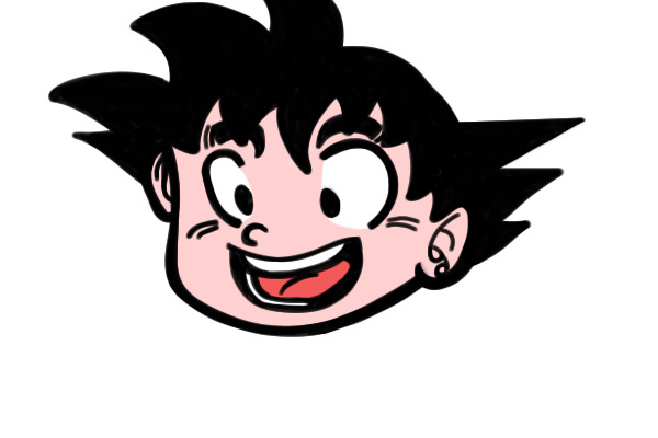 Goku as a Lil' Boy
