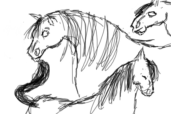 Doodle Horsies ^^