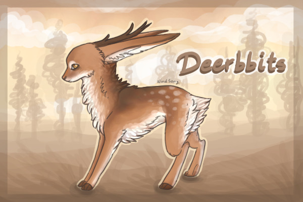 Deerbbit Adoptables -species for sale-