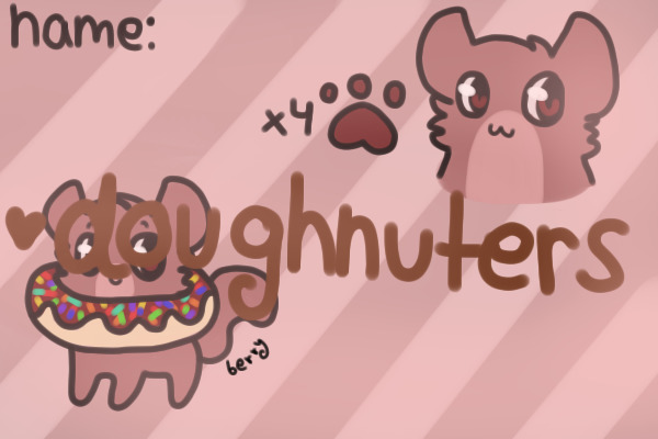 Doughnuters Adopts ♥ Announcements PG 67!!