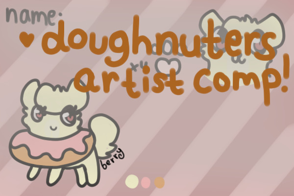 Doughtnuters Artist Competition ♥ - Winners Announced!
