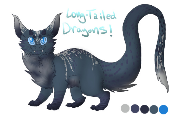 {LTD} Long-Tailed Dragons || FREE <3