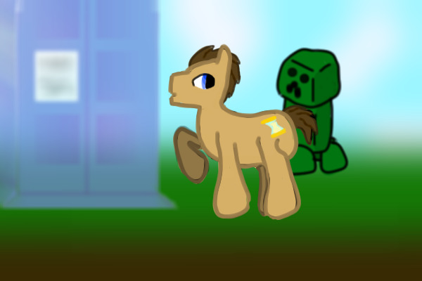 Doctor whooves in minecraft