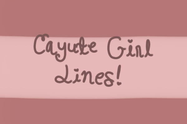 Cayute Girl Lines c:
