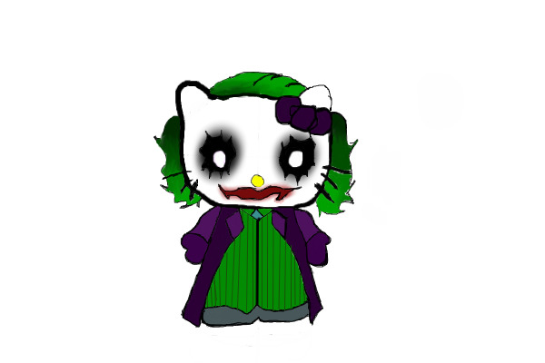 hallo-kitty-joker <3