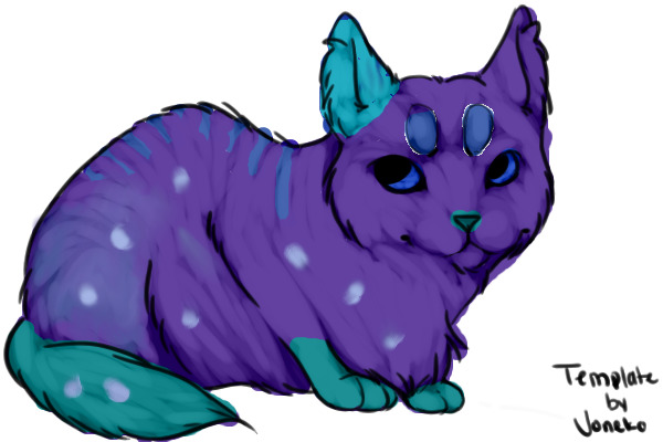 Cute Kitty based on my fursona, Serenity