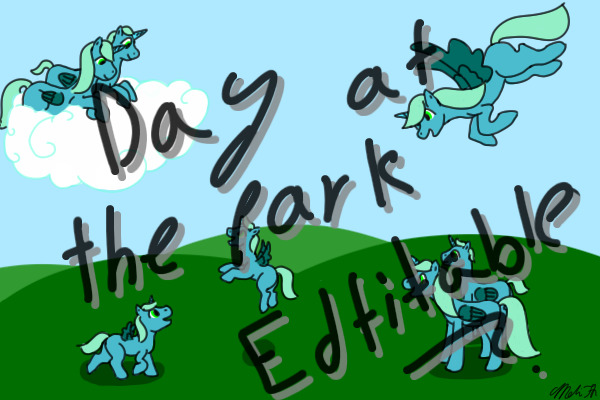 Day at the Park Editable!