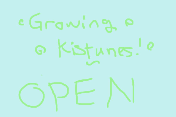 Growing Kistune Adopts! OPEN